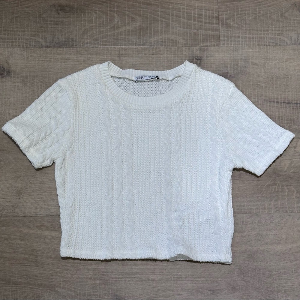 Zara Knitted Crop Top